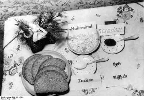 Daily Rations for Germans